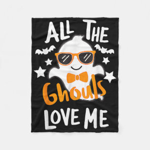 Alle Ghouls Liebe Me Halloween Kostümkind B Fleecedecke