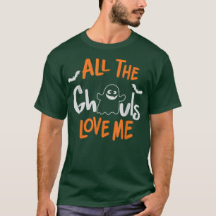 Alle Ghouls Liebe Me Niedlich Ghost Holiday Beängs T-Shirt