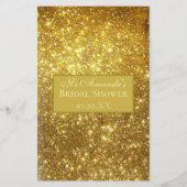 Alle Glitzer Elegantes Brautparty Spiel (Rückseite)