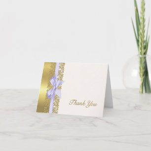 Alle Gold Vine Border Vielen Dank Dankeskarte