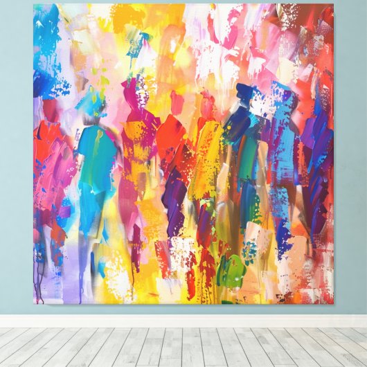 Alle Götter Leinwanddruck (Insitu (Holzboden))