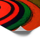 Alle Groovy-Farben 1110 Poster (Ecke)