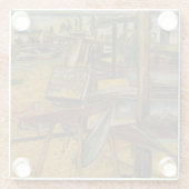 Alle großen Bilder beginnen mit einem Pinselstrich Glasuntersetzer (Rückseite)