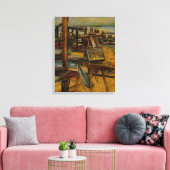 Alle großen Bilder beginnen mit einem Pinselstrich Leinwanddruck (Insitu (Wohnzimmer))