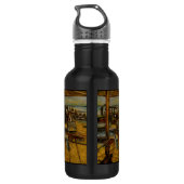 Alle großen Gemälde beginnen mit einem Pinselstric Edelstahlflasche