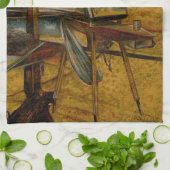 Alle großen Gemälde beginnen mit einem Pinselstric Handtuch (Gefaltet)