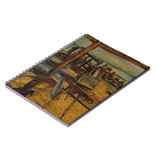 Alle großen Gemälde beginnen mit einem Pinselstric Notizblock (Linke Seite)