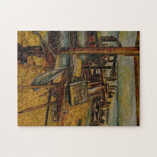 Alle großen Gemälde beginnen mit einem Pinselstric Puzzle (Horizontal)