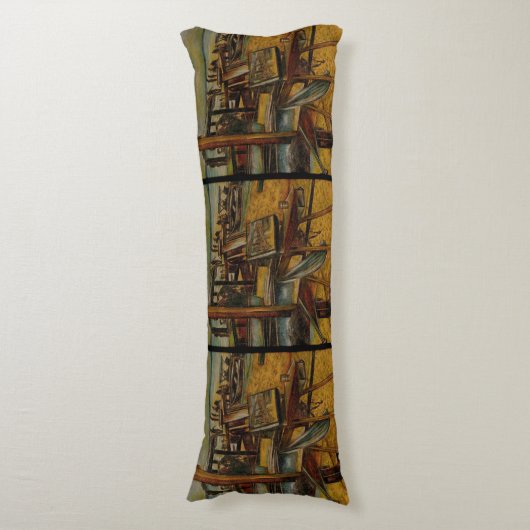 Alle großen Gemälde beginnen mit einem Pinselstric Seitenschläferkissen (Vorderseite Vertikal)