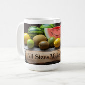 Alle Größen lassen Holz steigen Kaffeetasse (Vorderseite Links)