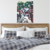 Alle großen Stürme verkünden sich mit einer Brise Leinwanddruck (Insitu (Schlafzimmer))