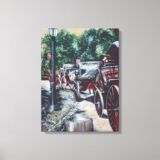 Alle großen Stürme verkünden sich mit einer Brise Leinwanddruck (Vorderseite)