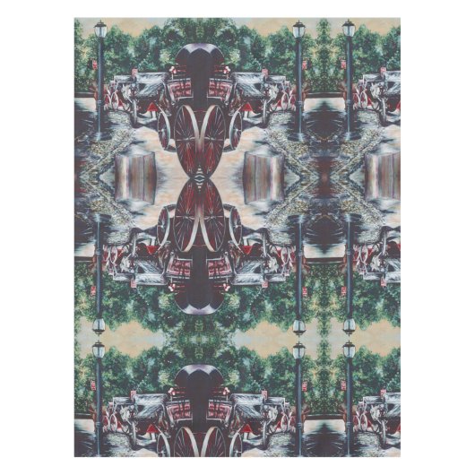 Alle großen Stürme verkünden sich mit einer Brise Tischdecke (Vorderseite)