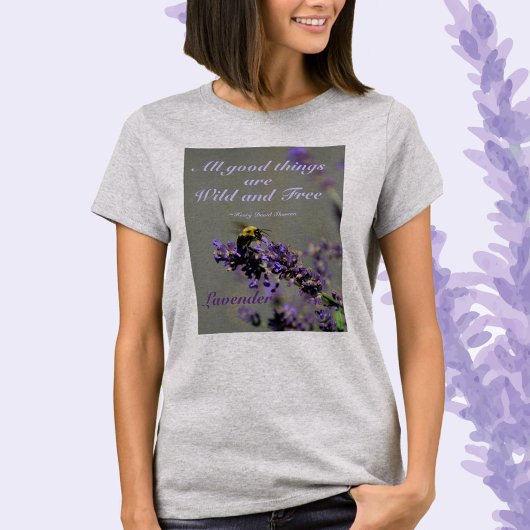 Alle guten Dinge Wilde und freie Hummelblüte T-Shirt