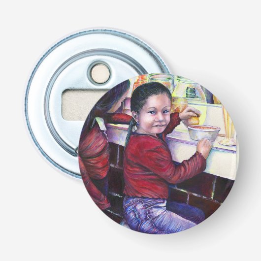 Alle guten kleinen Mädchen bekommen Eiscreme, Mexi Flaschenöffner (Vorderseite)