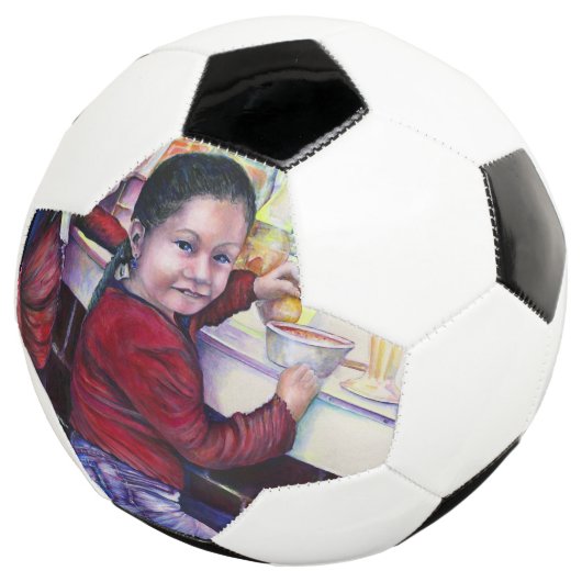 Alle guten Mädchen bekommen Eiscreme Fußball (Dreiviertel)