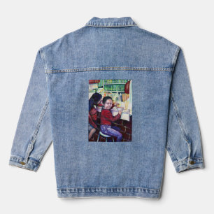 Alle guten Mädchen bekommen Eiscreme Jeansjacke