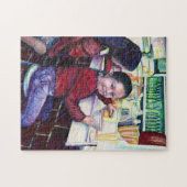 Alle guten Mädchen bekommen Eiscreme Puzzle (Horizontal)