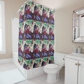 Alle guten Mädchen erhalten Eiscreme Duschvorhang (Beispiel)