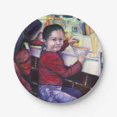 Alle guten Mädchen erhalten Eiscreme Pappteller (Vorderseite)