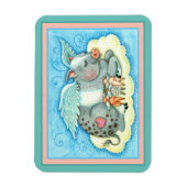 ALLE GUTEN PIGLETTEN GEHEN NACH HÜBEN, NIEDLICHE S MAGNET (Vertikal)