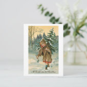 Alle guten Wünsche für Weihnachten (Stehend Vorderseite)