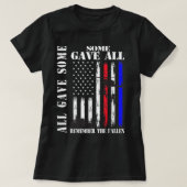 Alle haben einige erhalten alle Flag Veteran Memor T-Shirt (Design vorne)
