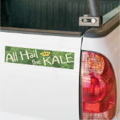 Alle hageln den Kohl Autoaufkleber (Auf Lkw)