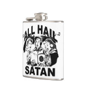 Alle hageln Satan Flasche Flachmann (Links)