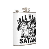 Alle hageln Satan Flasche Flachmann (Rechts)