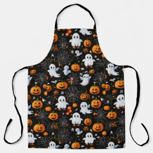 Alle Halloweennapkins Pumpkin Teil Ove Print Schür Schürze