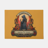 Alle Hallow's Eve Hexen sind verrücktes Halloween- Fußmatte (Vorderseite)