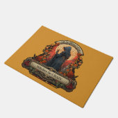 Alle Hallow's Eve Hexen sind verrücktes Halloween- Fußmatte (Schrägansicht)