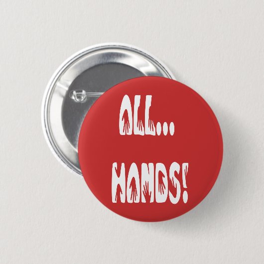 Alle Hände Button (Vorne & Hinten)