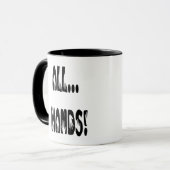 Alle Hände Tasse (Vorderseite Links)