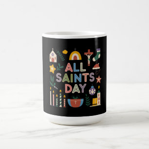 Alle Heiligen feiern den bedeutsamen Tag Kaffeetasse