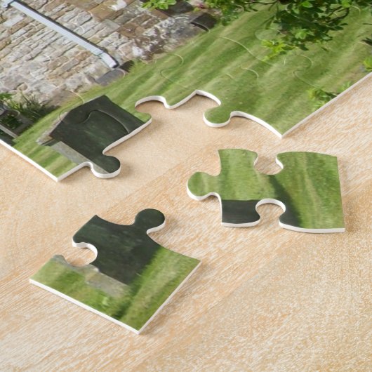 Alle Heiligen Kirche Preston. Puzzle (Seite)