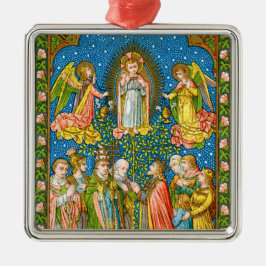 Alle Heiligen lieben dich (VVP OO2) Ornament Aus Metall