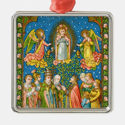 Alle Heiligen lieben dich (VVP OO2) Ornament Aus Metall (Vorne)