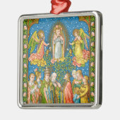 Alle Heiligen lieben dich (VVP OO2) Ornament Aus Metall (Links)