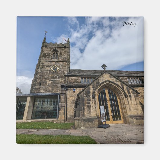 Alle Heiligen Pfarrkirche Ilkley Magnet (Vorne)