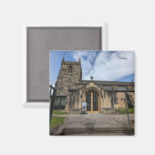 Alle Heiligen Pfarrkirche Ilkley Magnet (Vorderseite/Rückseite)