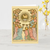 Alle Heiligen (RLS 19) Leere Begrüßung Karte (Gelbe Blume)