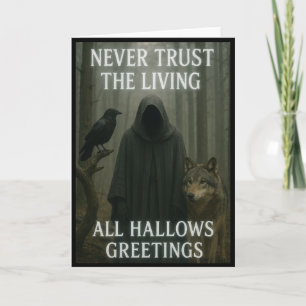 Alle heißen Halloween-Grüße-Karten Karte