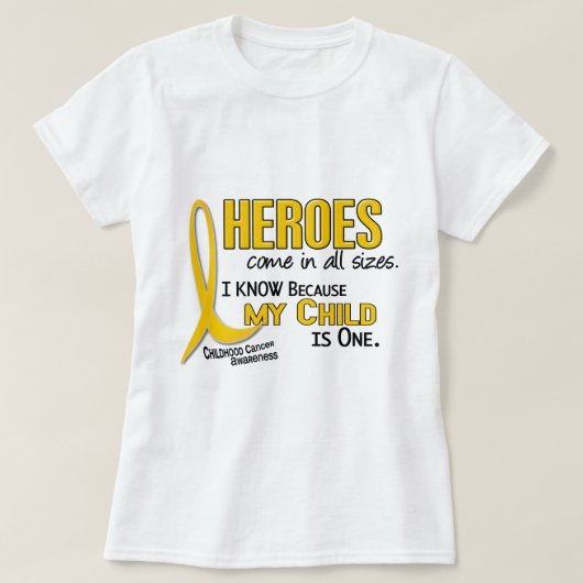 Alle Helder sortiert 1 Kind-KINDHEITS-KREBS Shirts (Design vorne)
