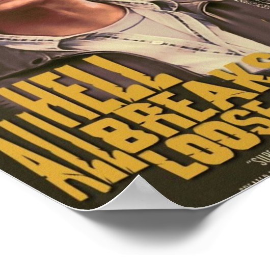 Alle Hell Breaks Loose Poster (Ecke)