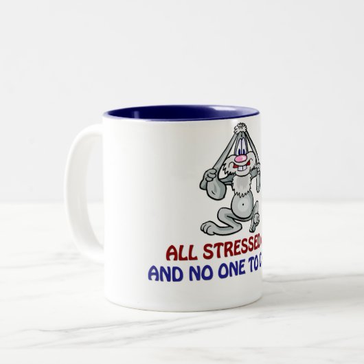 Alle heraus betont zweifarbige tasse (Vorderseite Links)