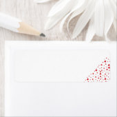 Alle Herzen in roter Rücksendeadresse (Insitu)