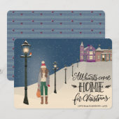 Alle Herzen kommen zu Weihnachten Zuhause (Vorne/Hinten)