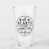 Alle Herzen kommen Zuhause... Glas (Vorderseite)